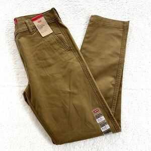New Levi's Strauss & Co Pant's Men's 32X34 Brown XX Chino Standard Taper Stretch